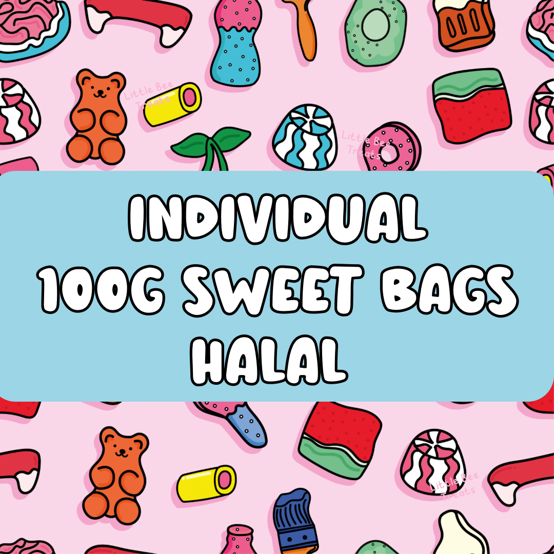 Individual 100g Bag of Sweets (HALAL)