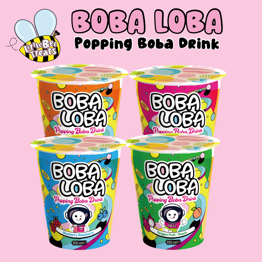 Boba Loba - Popping Boba Drink - Choose Your Flavour